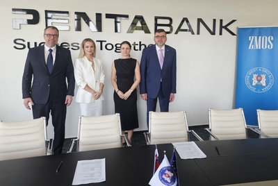 Stretnutie zástupcov Penta Bank a ZMOS