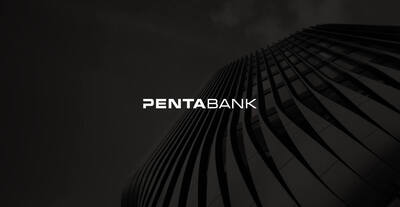 Masaryčka s logem Penta Bank