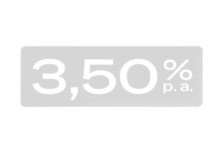 úrok na sporiacom účte pre firmy 3,50 % p. a.
